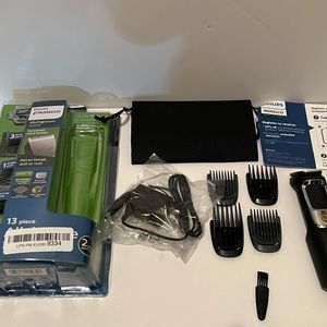 Philips Norelco Multigroom 3000 all in 1 men Grooming Trimmer Hairclip 13pcs kit